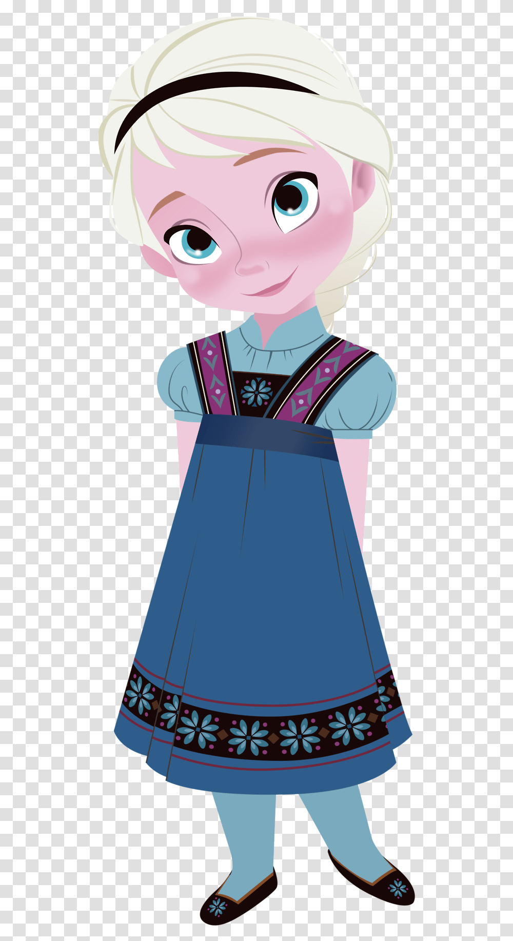 Young Elsa Frozen, Fashion, Robe, Gown Transparent Png