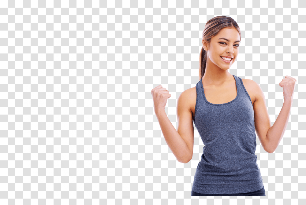 Young Fit Women Girl, Apparel, Person, Human Transparent Png