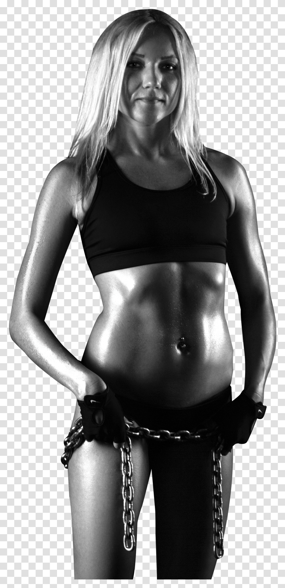 Young Fitness Woman With Muscular Body Image Body Fitness Images, Working Out, Sport, Person, Human Transparent Png