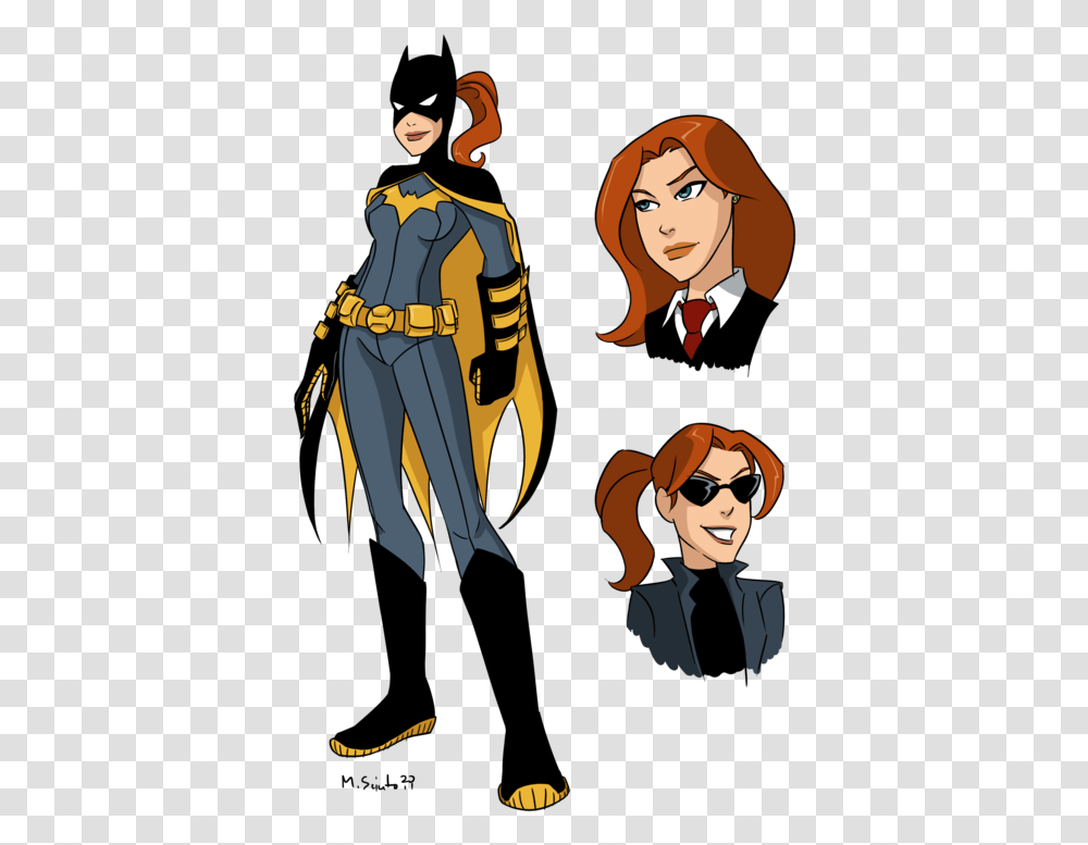 Young Justice Batgirl By Msciuto Poison Ivy Young Justice, Sunglasses, Accessories, Accessory, Poster Transparent Png
