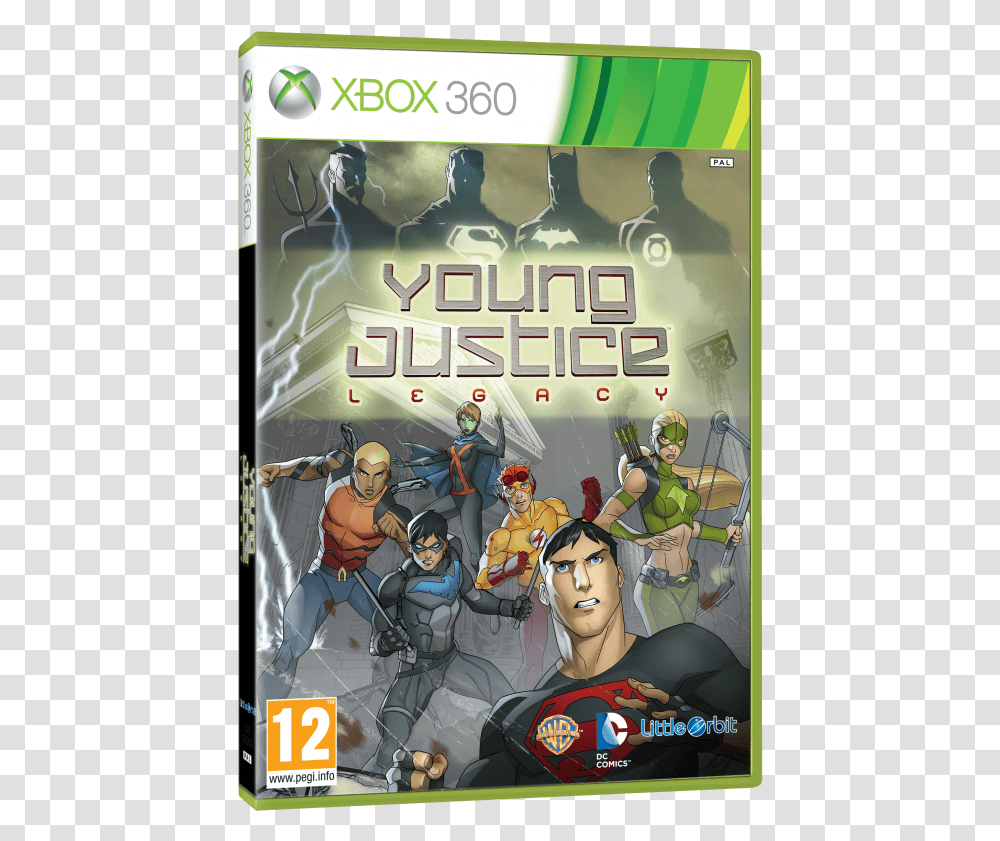 Young Justice Legacy Xbox, Poster, Advertisement, Person, Human Transparent Png