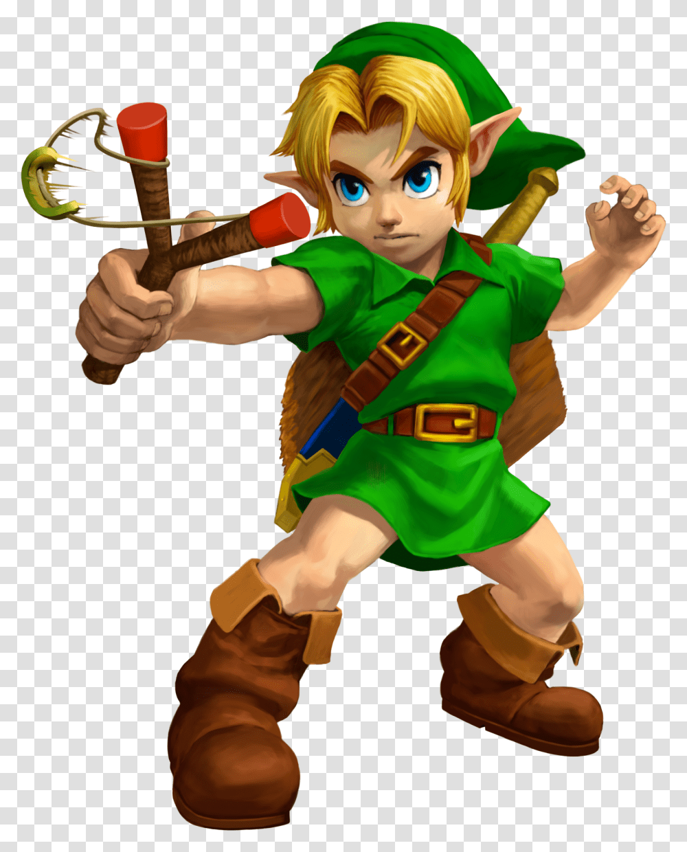 Young Link Ocarina Of Time 3d, Legend Of Zelda, Person, Human, Footwear Transparent Png