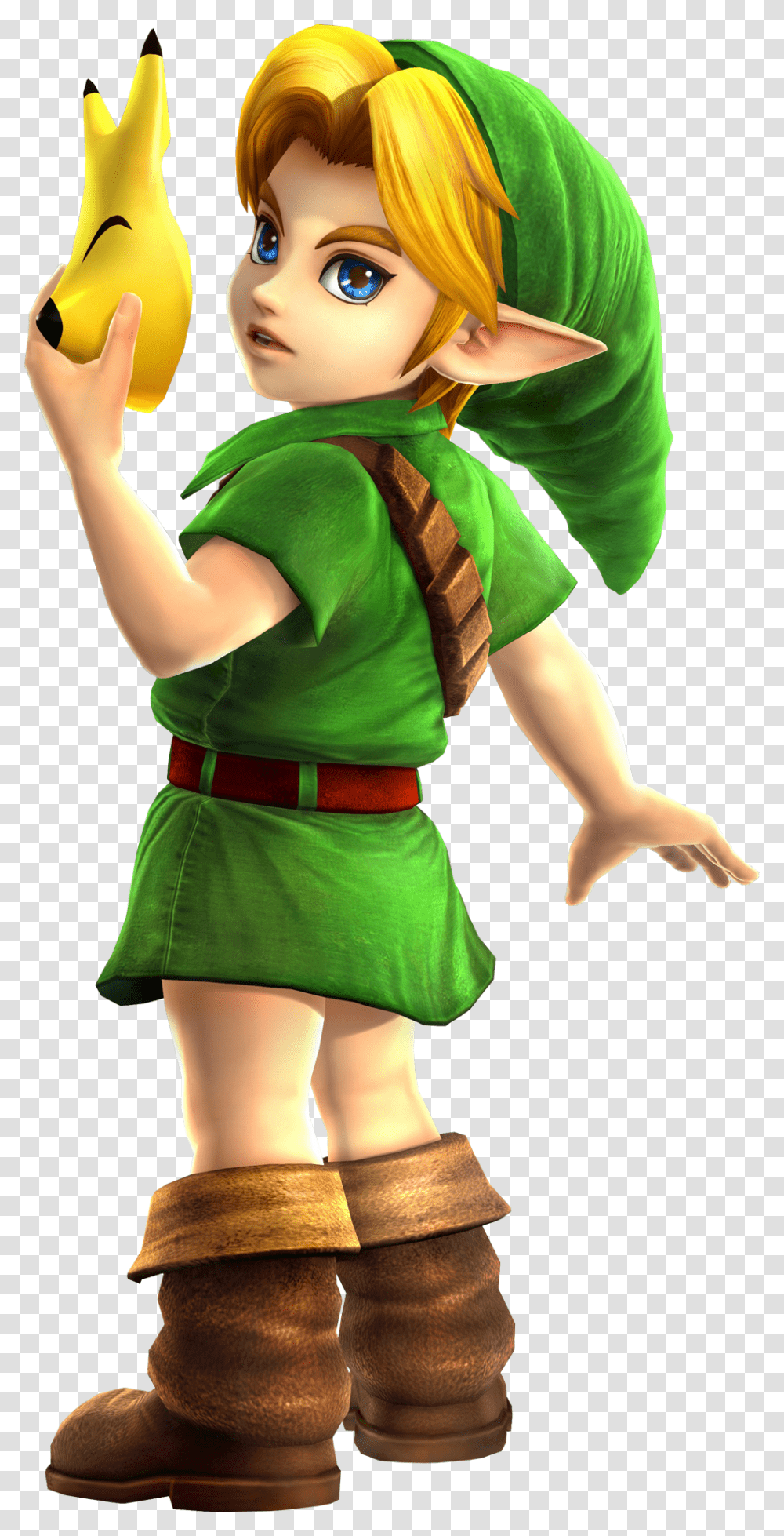 Young Link Pose Legend Of Zelda Majora's Mask 3d Link, Skirt, Apparel, Person Transparent Png