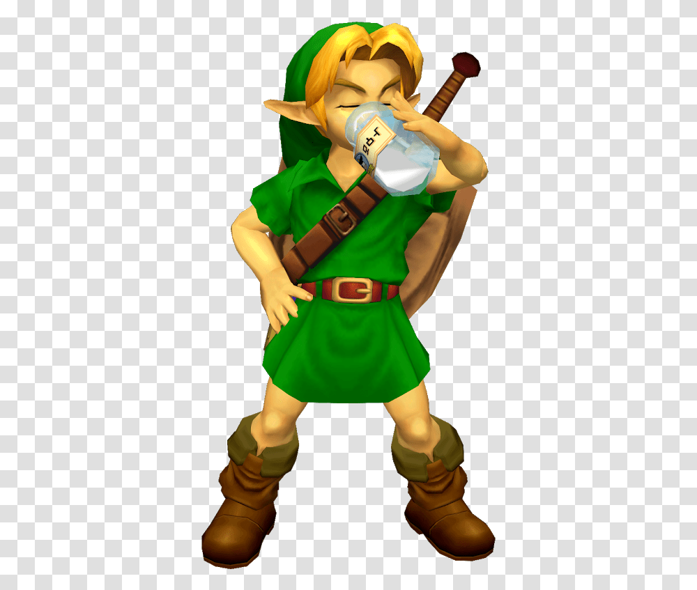 Young Link Young Link Milk Taunt, Elf, Costume, Person, Human Transparent Png