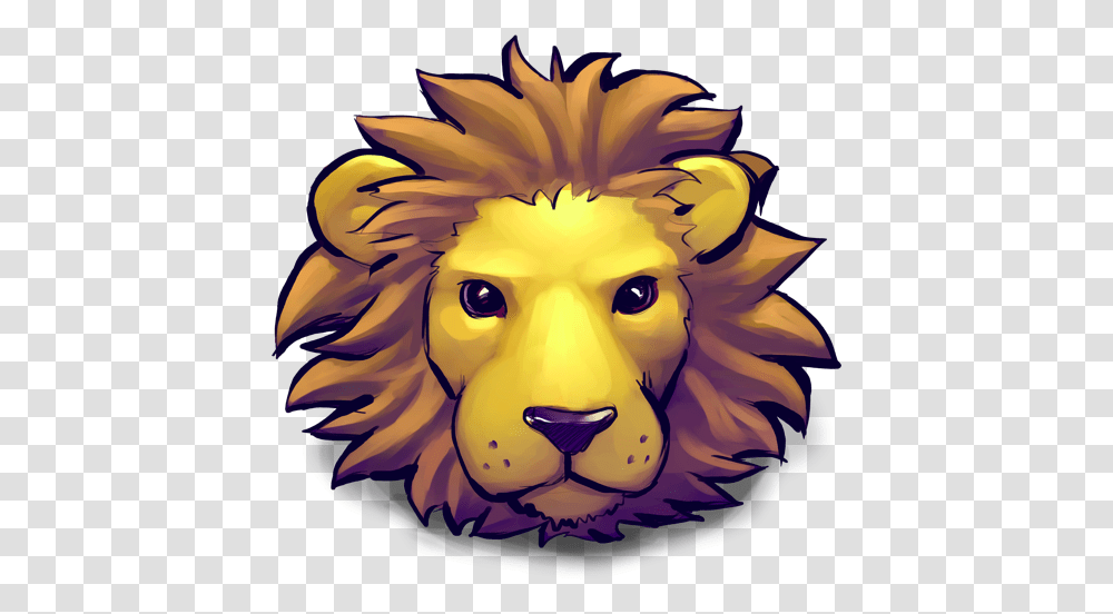 Young Lion Icon Lion, Head, Plant, Photography, Graphics Transparent Png