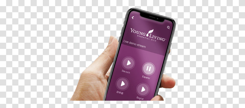 Young Living Essential Oils Interactio Iphone, Mobile Phone, Electronics, Cell Phone, Person Transparent Png