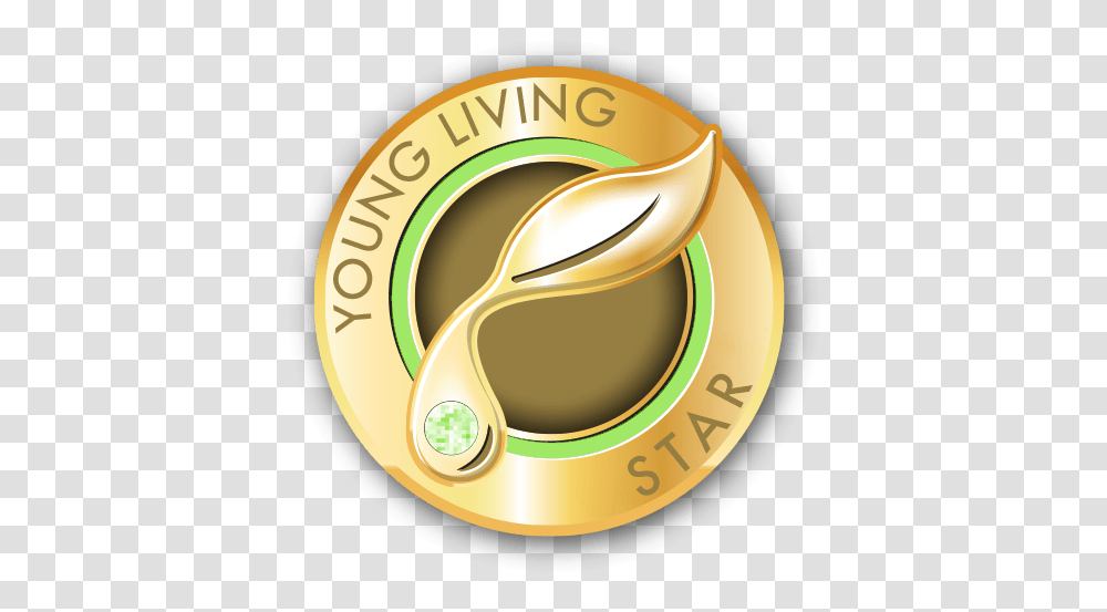 Young Living Star Rank Pin Star Young Living Rank Pins, Gold, Tape, Trophy, Gold Medal Transparent Png