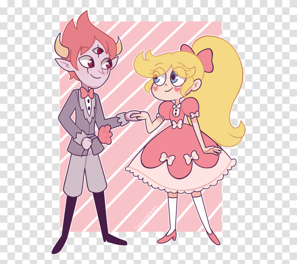 Young Love By Isosceless Star Vs The Forces Of Evil Characters Young, Person, Human, Cat, Pet Transparent Png