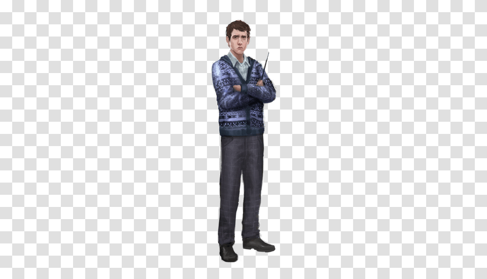 Young Neville Longbottom Standing, Person, Clothing, Furniture, Bench Transparent Png