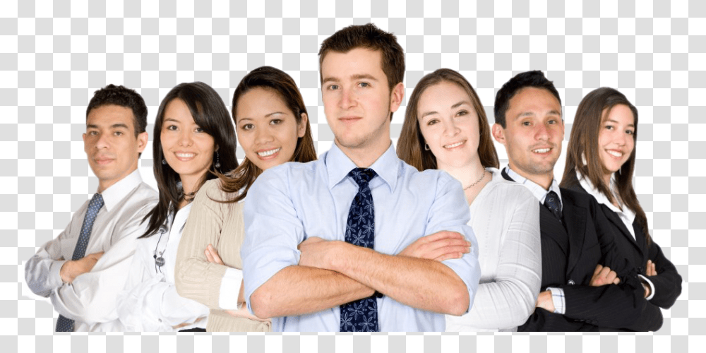 Young People Group Hd Group Of Professionals, Tie, Accessories, Person Transparent Png