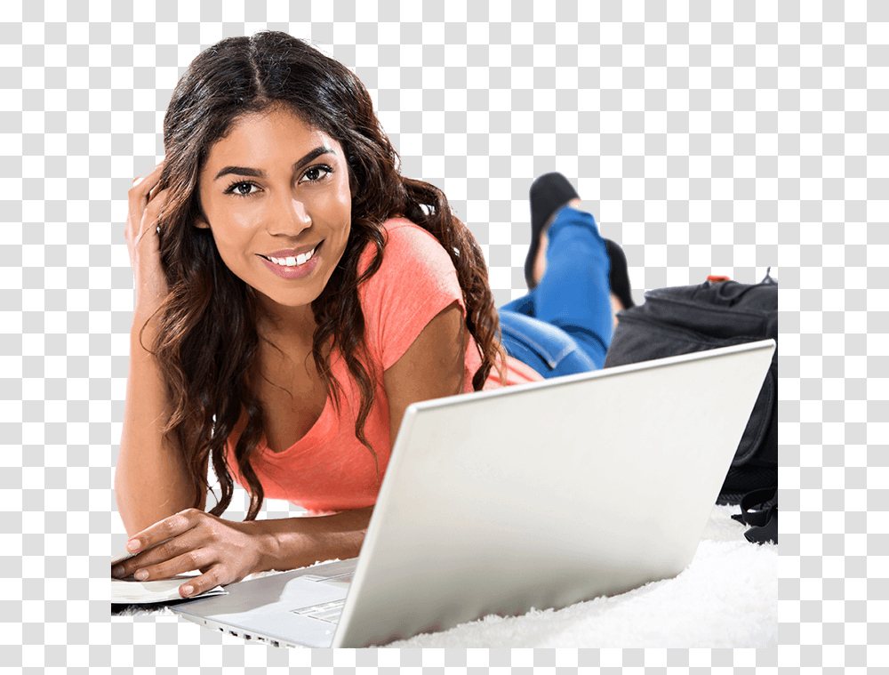 Young People Netbook, Person, Pc, Computer, Electronics Transparent Png