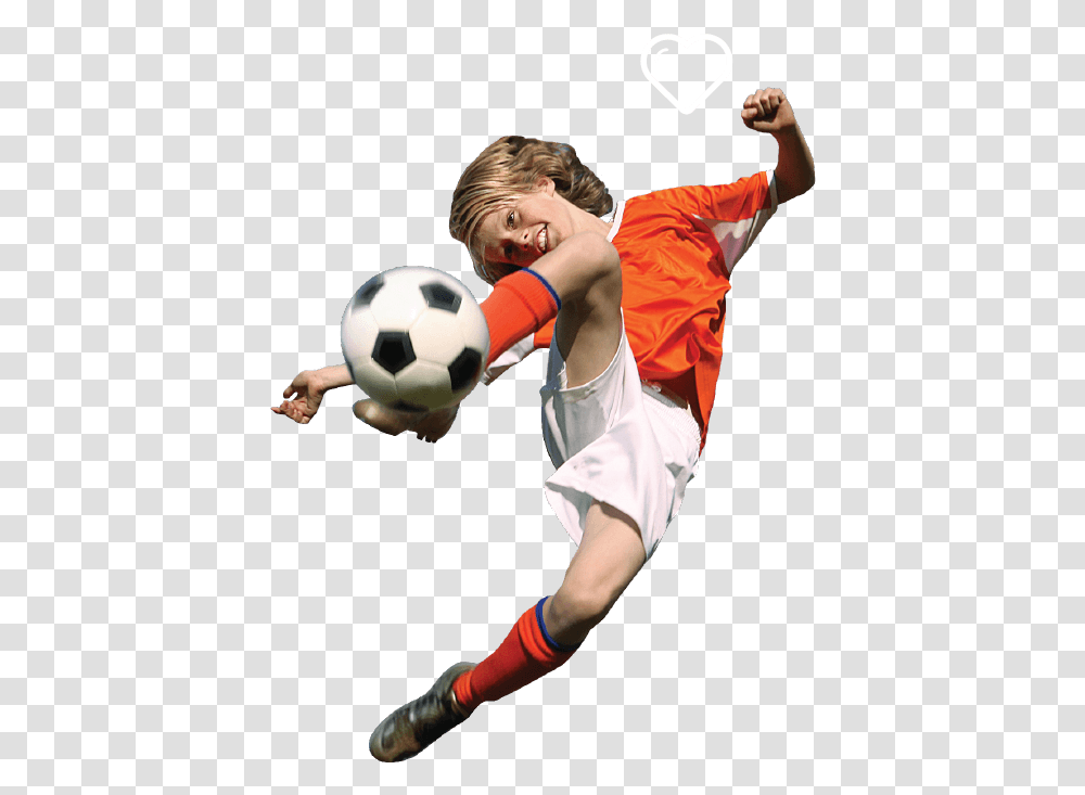 Young Player Football, Person, Human, People, Soccer Ball Transparent Png