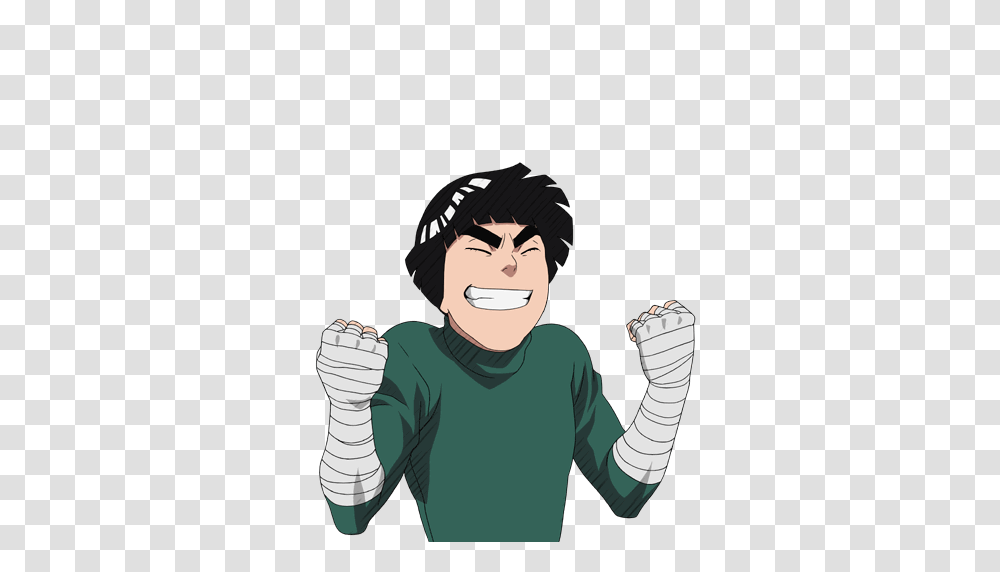 Young Rock Lee Render, Hand, Person, Human, Arm Transparent Png