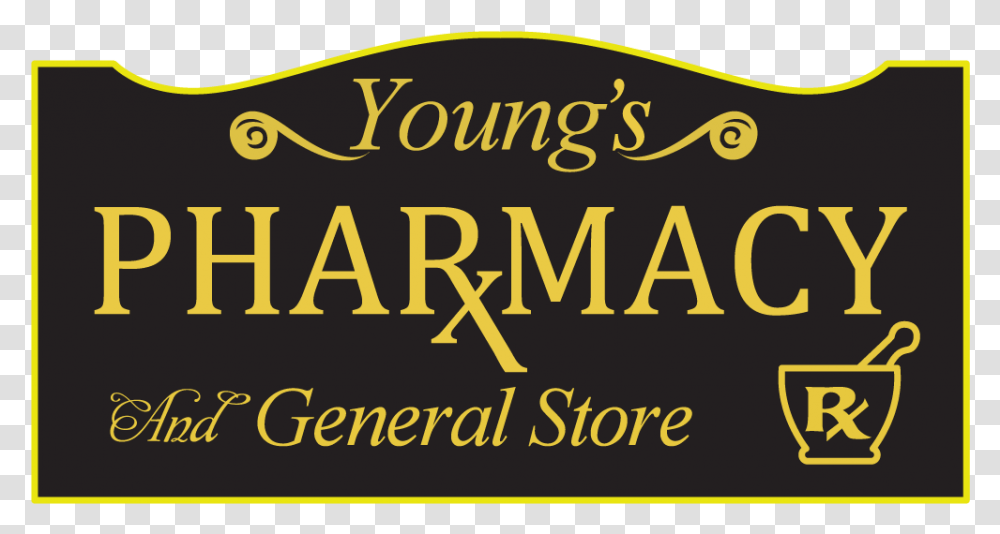 Young S Pharmacy Amp General Store V Mart, Label, Vehicle, Transportation Transparent Png