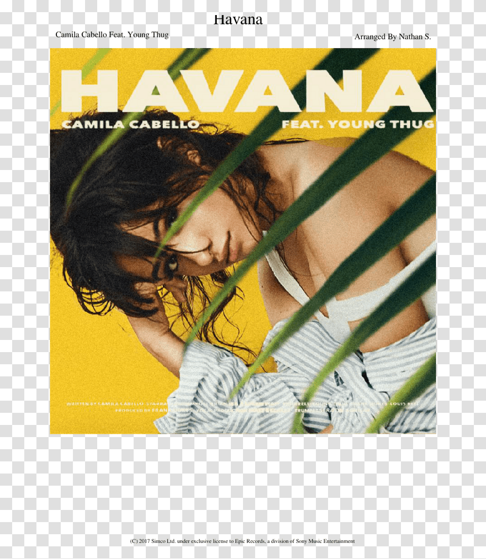 Young Thug Havana Album Camila Cabello, Poster, Advertisement, Person, Human Transparent Png