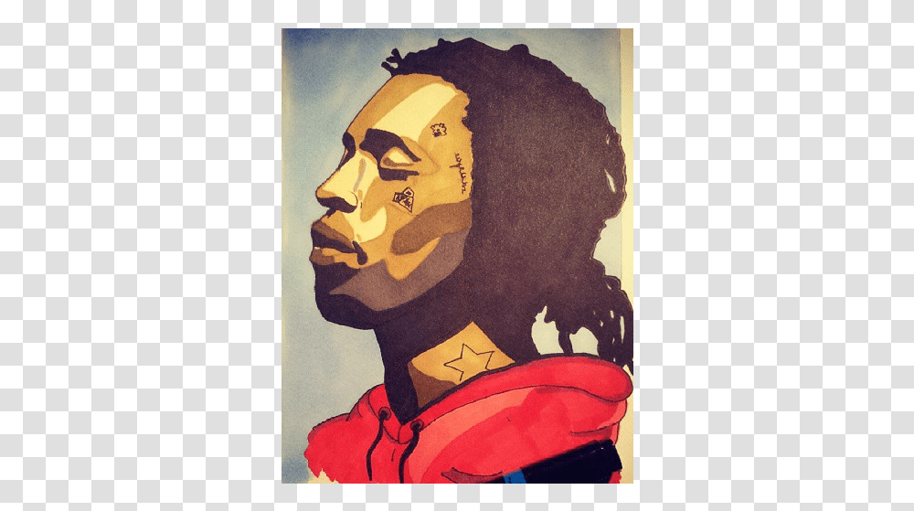 Young Thug Illustration, Poster, Advertisement, Collage Transparent Png