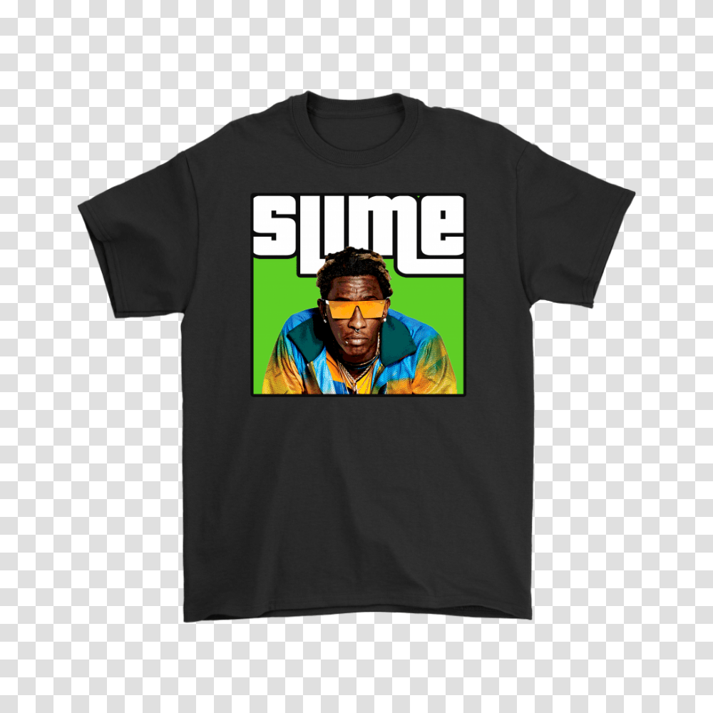 Young Thug Slime Thugger Rap T Shirt Ebay, Apparel, Person, Human Transparent Png