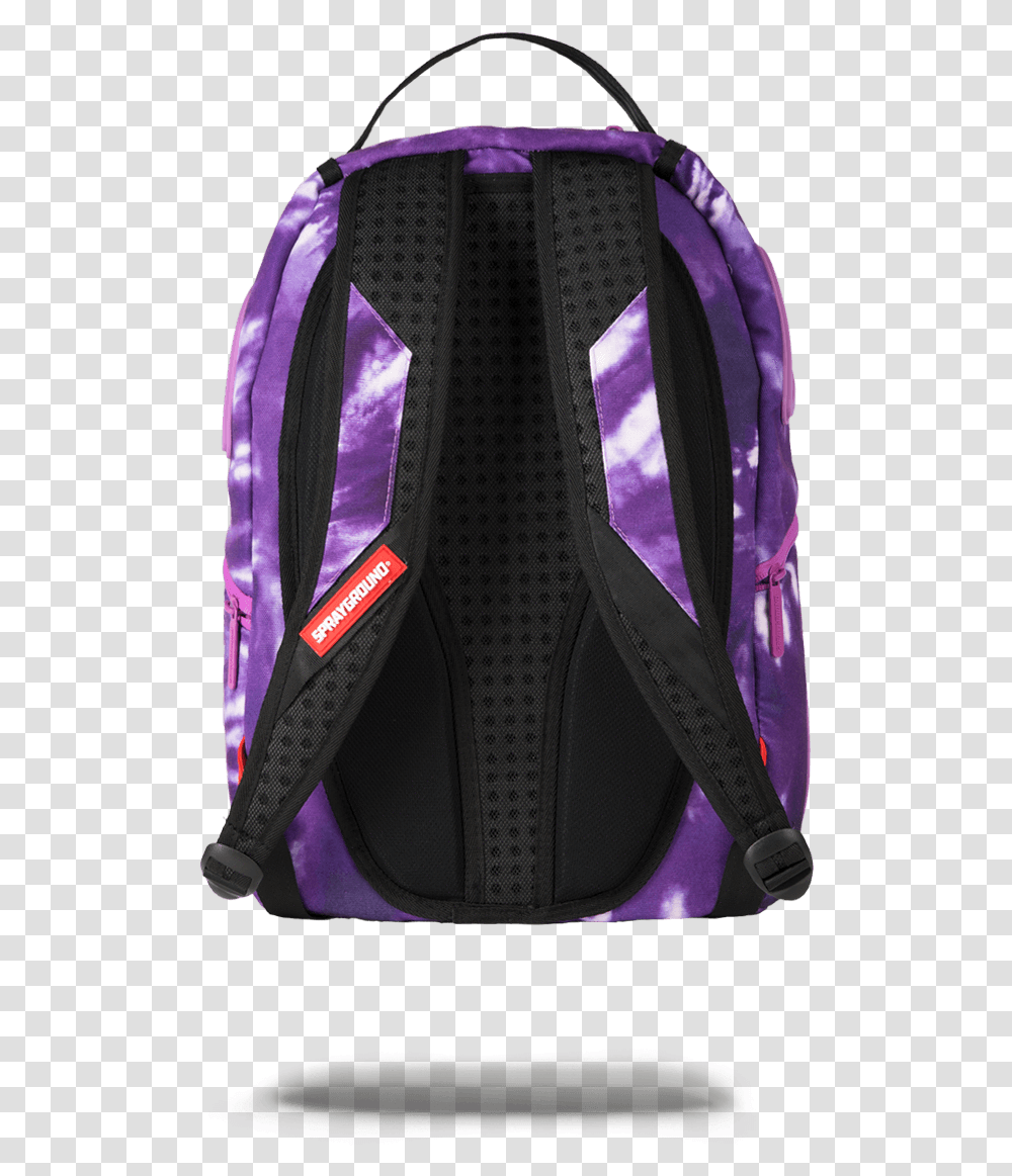 Young Thug X Sprayground Purple Haze Shark Sprayground, Backpack, Bag, Clothing, Apparel Transparent Png
