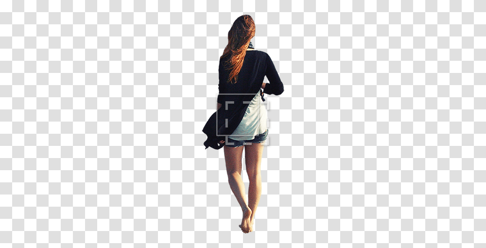 Young Woman Barefoot, Person, Sleeve, Female Transparent Png