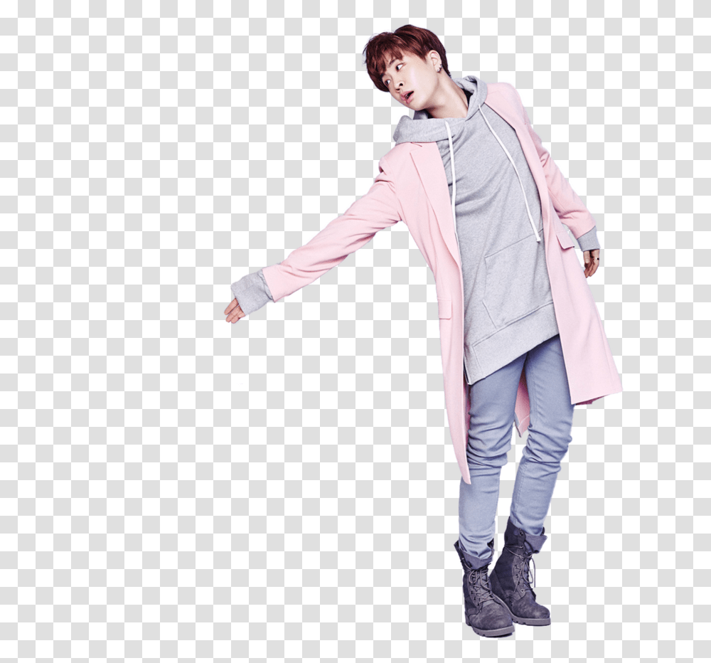 Youngjae And Twice Jihyo, Sleeve, Long Sleeve, Person Transparent Png