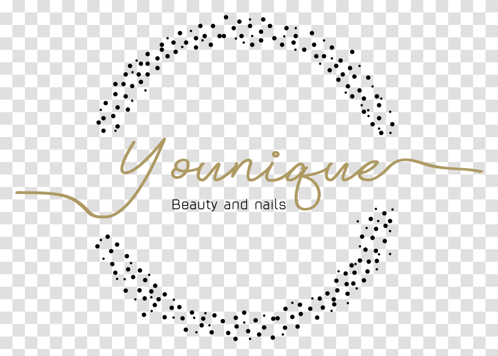 Younique Beauty And Nails Belbeauty Younique Logo Calligraphy, Handwriting, Letter, Alphabet Transparent Png
