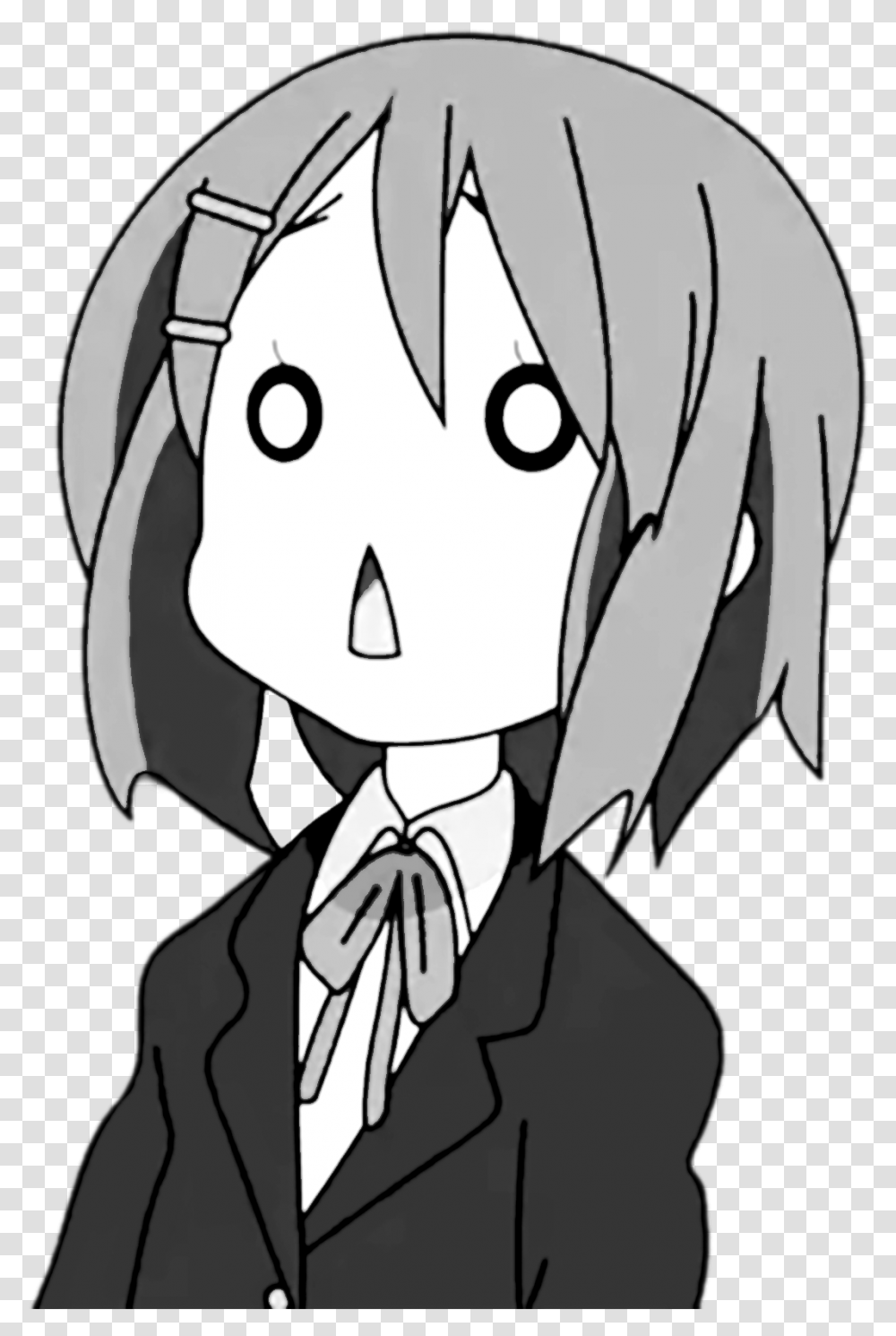 Your Favorite Waifu From K On In Her Typical Mind State K On Yui Chibi, Manga, Comics, Book, Person Transparent Png