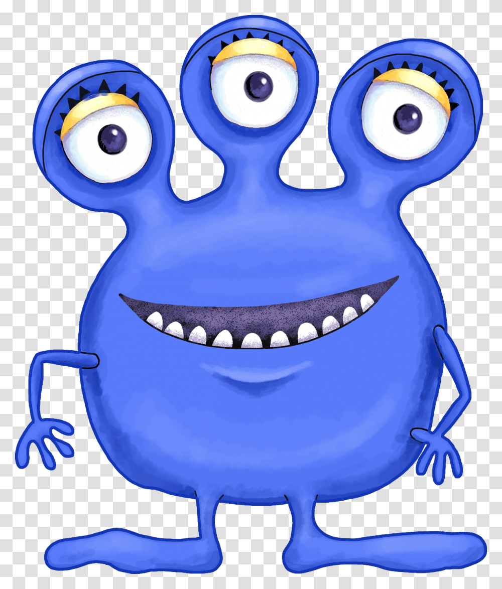 Your Free Art Cute Blue Purple And Green Cartoon Alien Monsters, Teeth, Mouth, Lip, Outdoors Transparent Png