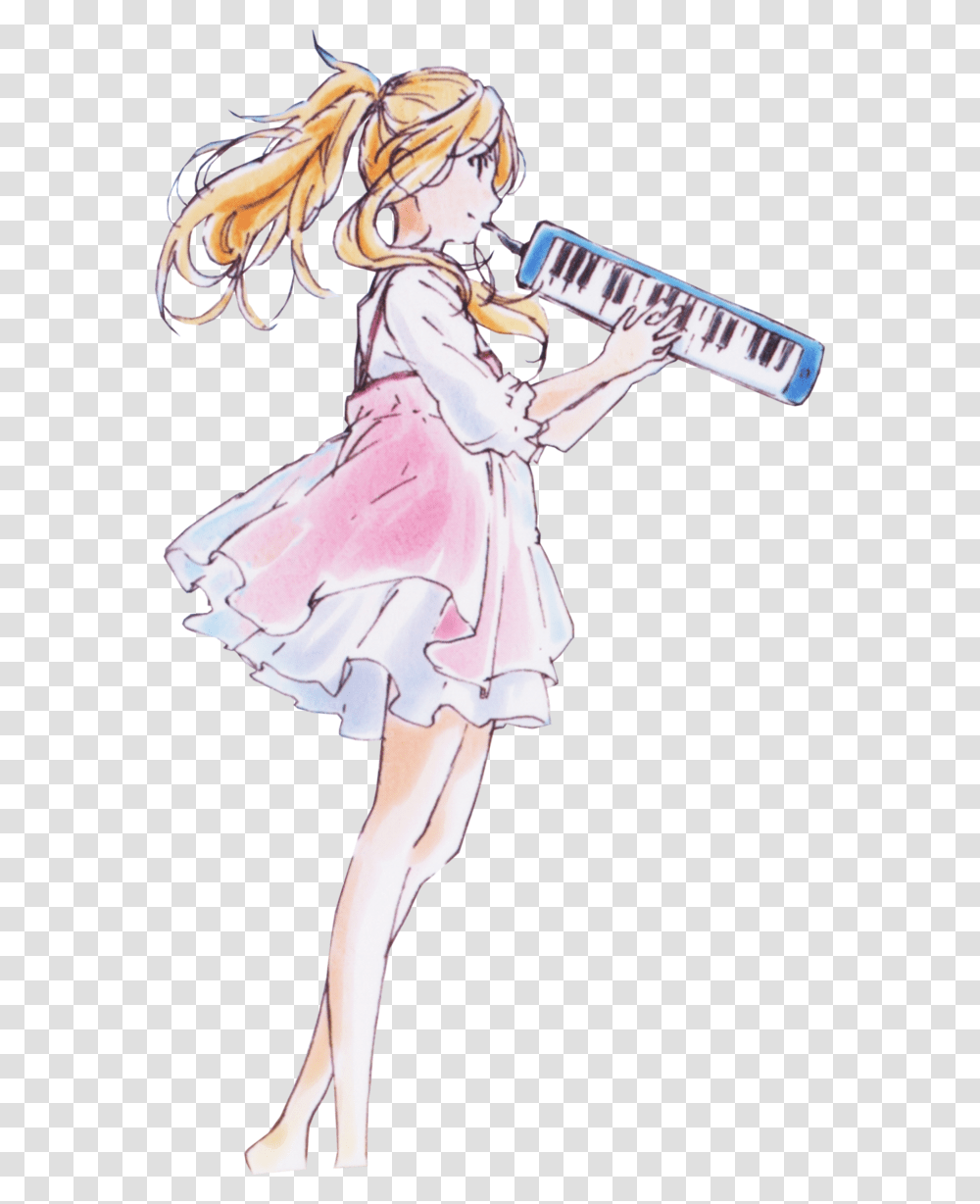 Your Lie In April Render, Person, Human, Leisure Activities, Figurine Transparent Png
