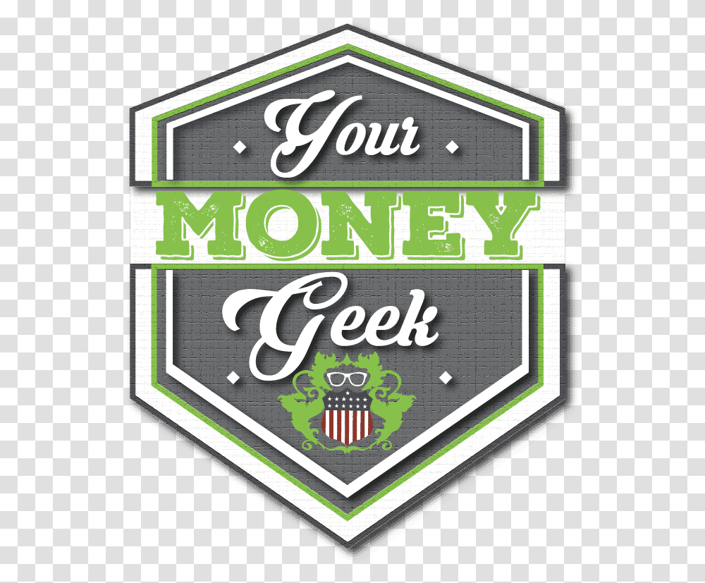 Your Money Geek Logo Your Money Geek, Trademark, Badge Transparent Png