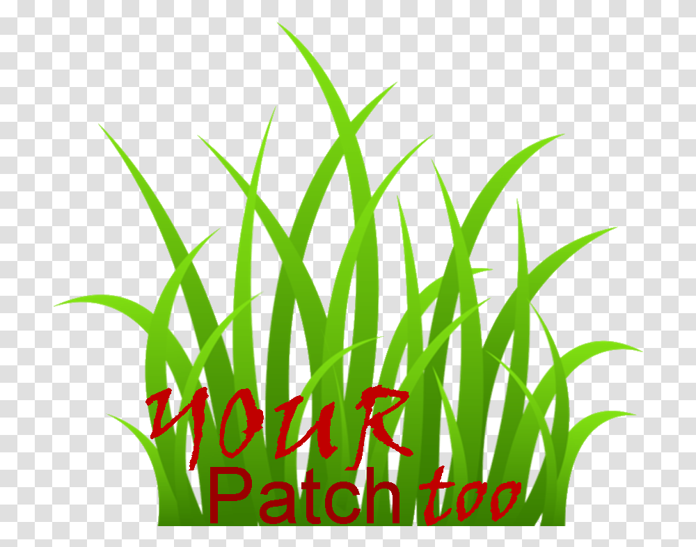 Your Patch Too Logo Feb Grass Clip Art, Plant, Vegetation, Lawn, Bush Transparent Png