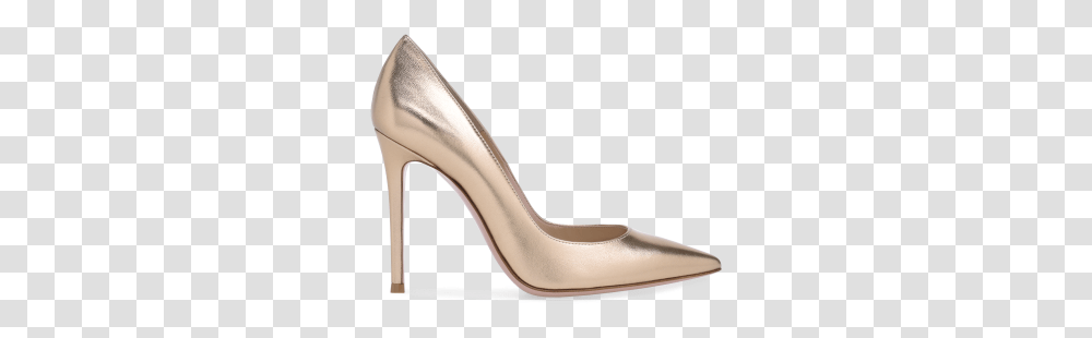Your Perfect Sole Mate Gianvito Rossi The Chic Icon Gianvito Rossi 105 Gold, Clothing, Apparel, Footwear, Shoe Transparent Png