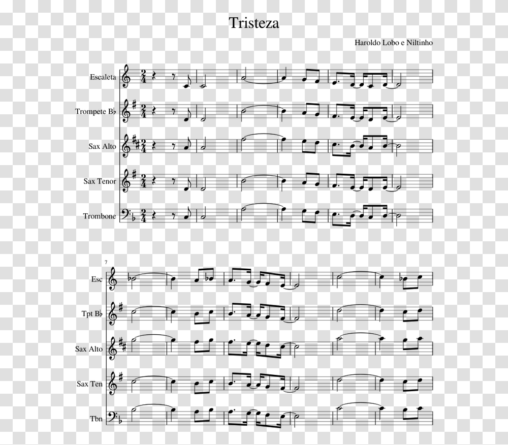 Your Reality Trombone Sheet Music, Gray, World Of Warcraft Transparent Png