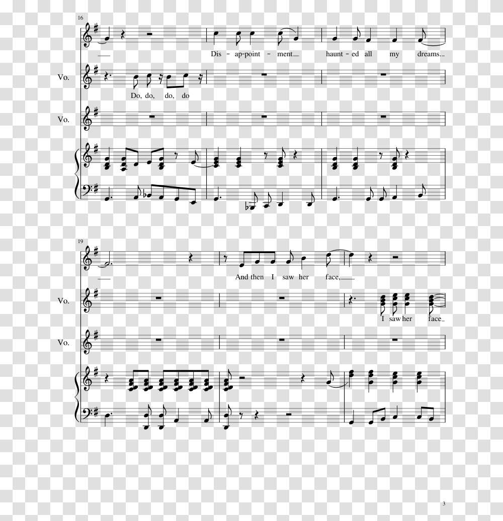 Your Smiling Face Sheet Music, Gray, World Of Warcraft Transparent Png