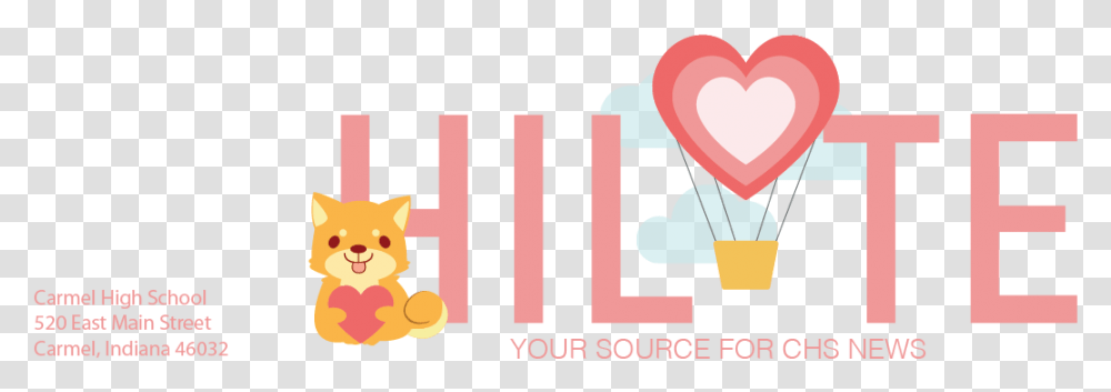 Your Source For Chs News Heart, Alphabet, Number Transparent Png