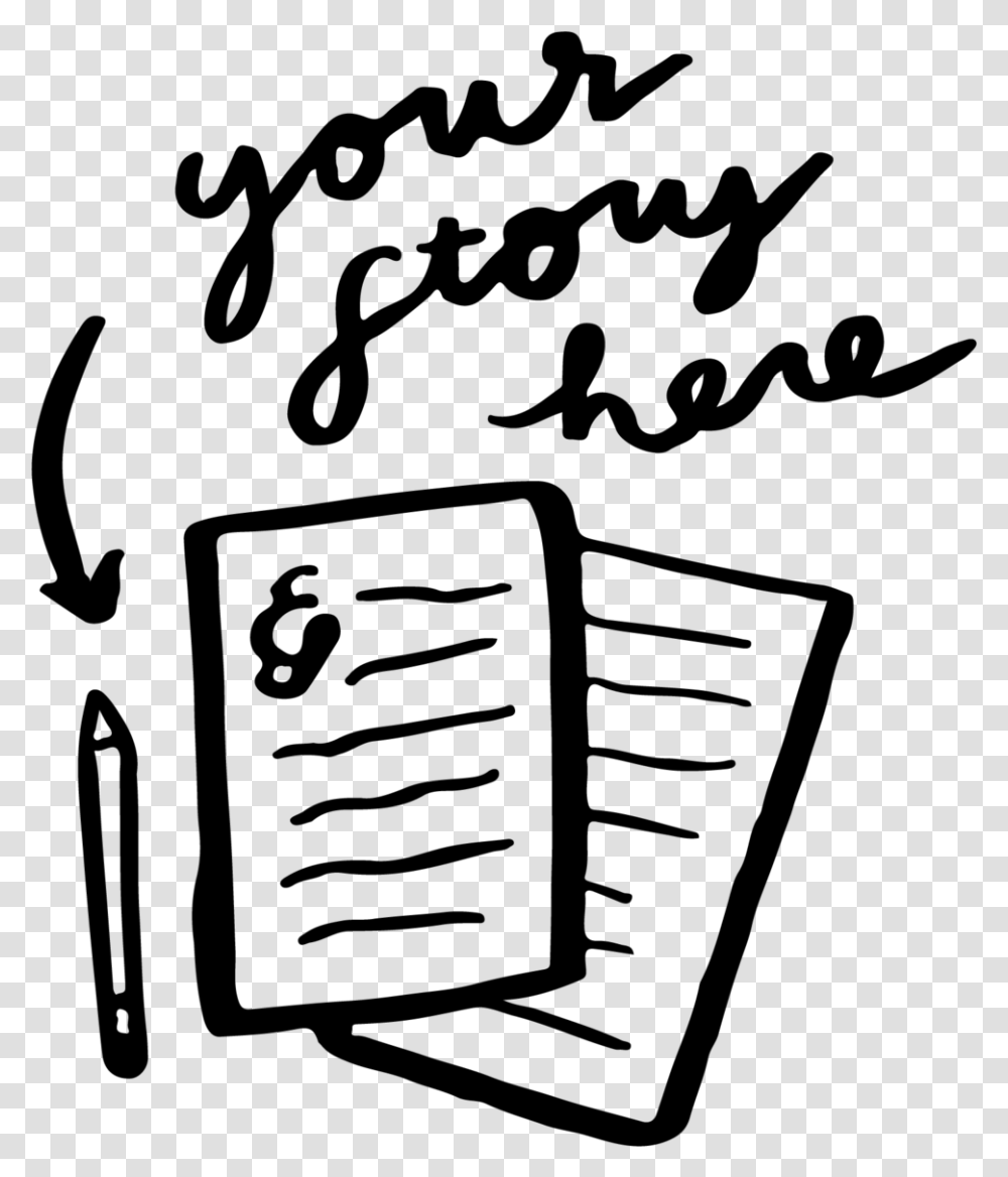 Your Story Icon For Brand Copywriting And Squarespace, Gray, World Of Warcraft Transparent Png