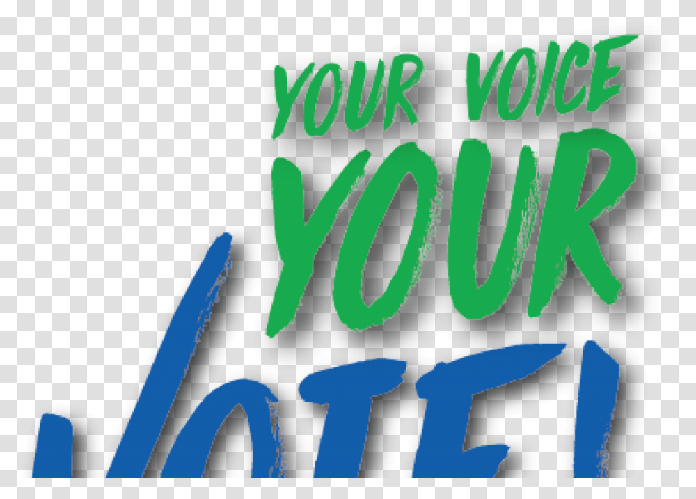 Your Voice Your Vote Graphic Design, Word, Alphabet, Label Transparent Png