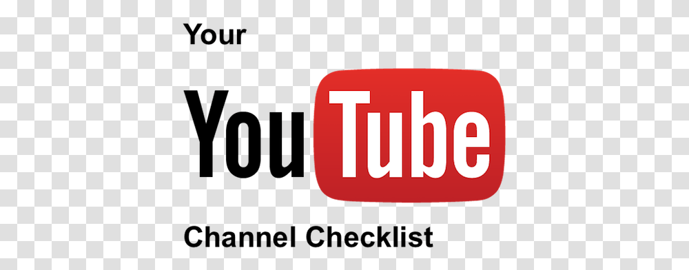 Your Youtube Channel Checklist Youtube, Logo, Trademark, Word Transparent Png