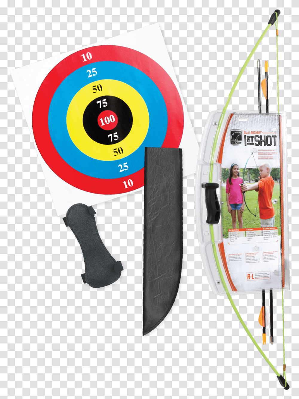 Youth Archery Set, Person, Poster, Advertisement, Paper Transparent Png