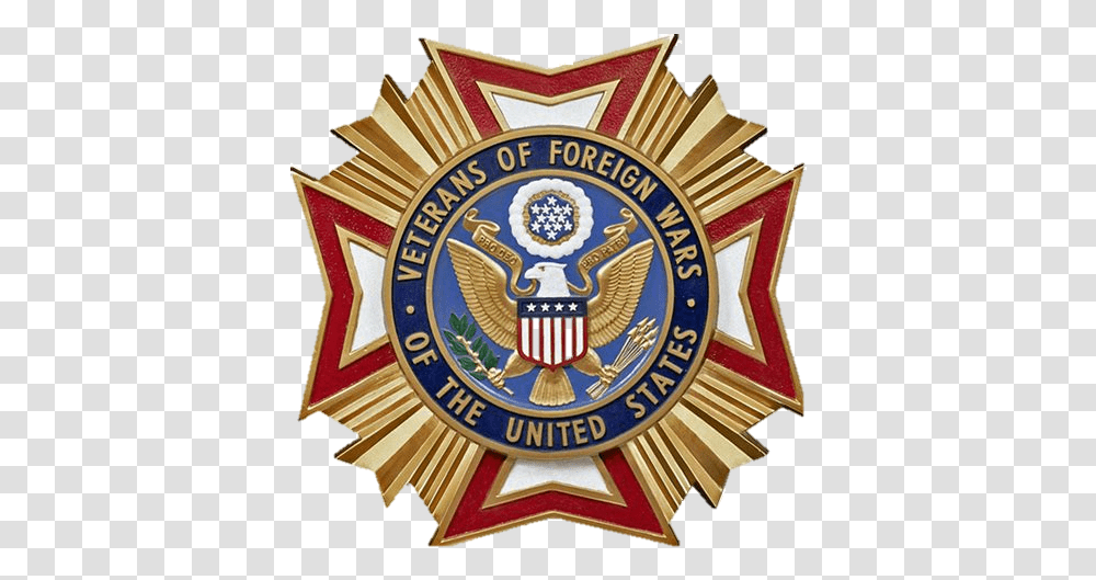 Youth Development Scholarships Veterans Of Foreign Wars, Logo, Symbol, Trademark, Badge Transparent Png