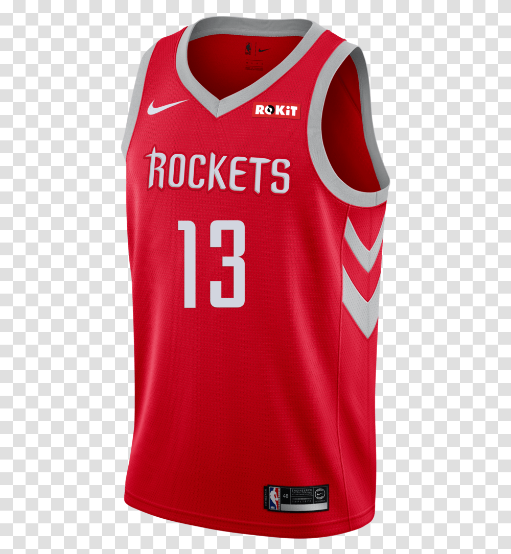 Youth Houston Rockets Nike James Harden Icon Edition Chris Paul Rockets Jersey, Apparel, Shirt Transparent Png