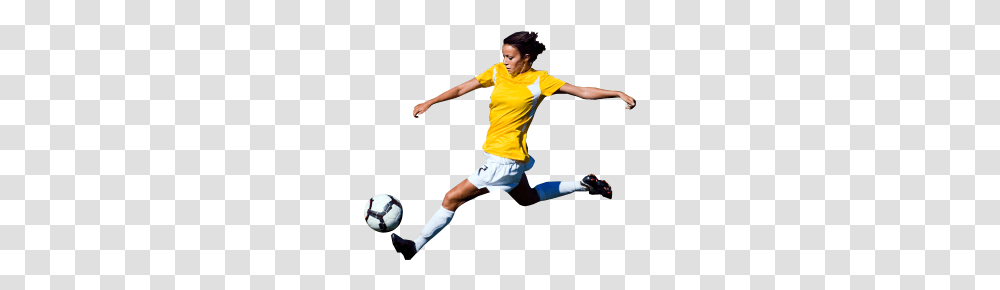 Youth Soccer Player, Person, Human, Soccer Ball, Football Transparent Png