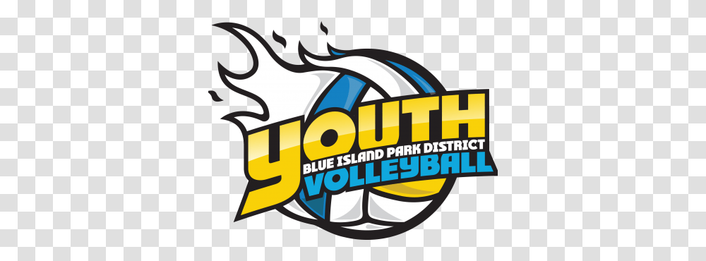 Youth Volleyball Blue Island Parks, Label, Outdoors, Poster Transparent Png