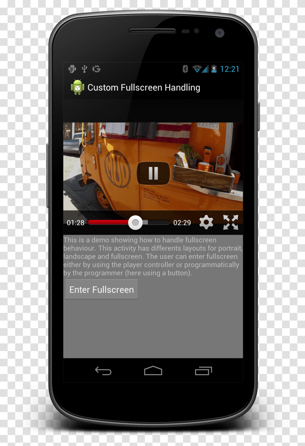 Youtube Android Player Api, Mobile Phone, Electronics, Cell Phone, Bus Transparent Png
