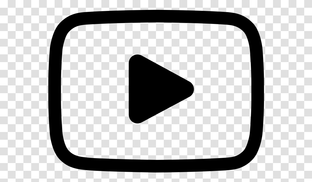 Youtube Black Icon Image Free Download Searchpng Youtube White Icon, Gray, World Of Warcraft Transparent Png