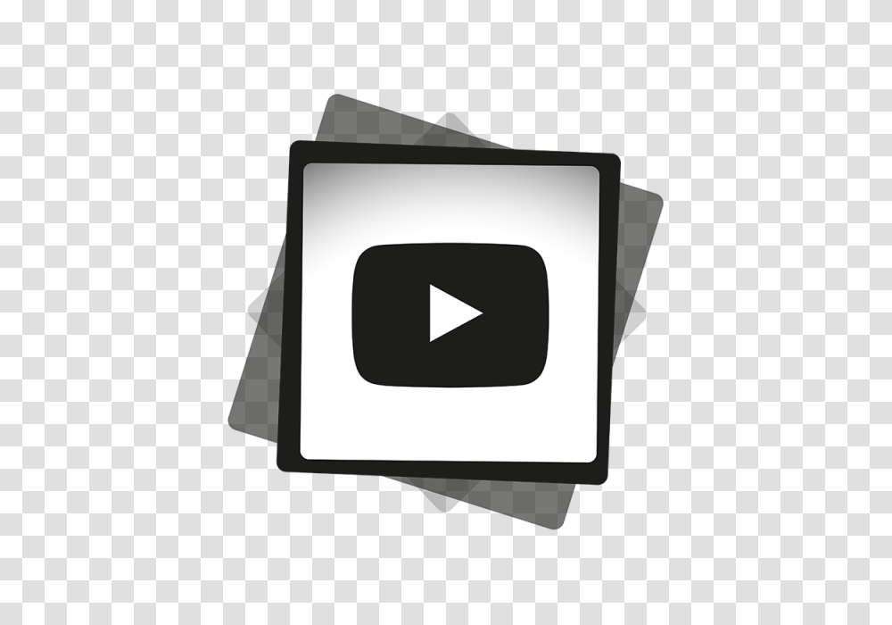 Youtube Black White Icon Social Media Icon And Vector, First Aid, Cushion, Face Transparent Png