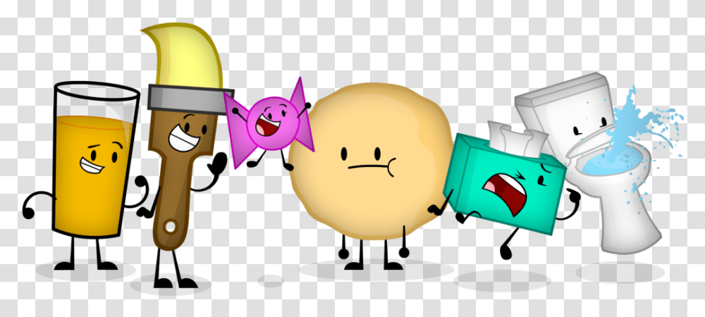 Youtube Cast Shot By Inanimate Insanity Paintbrush Angry, Bottle, Rubber Eraser Transparent Png