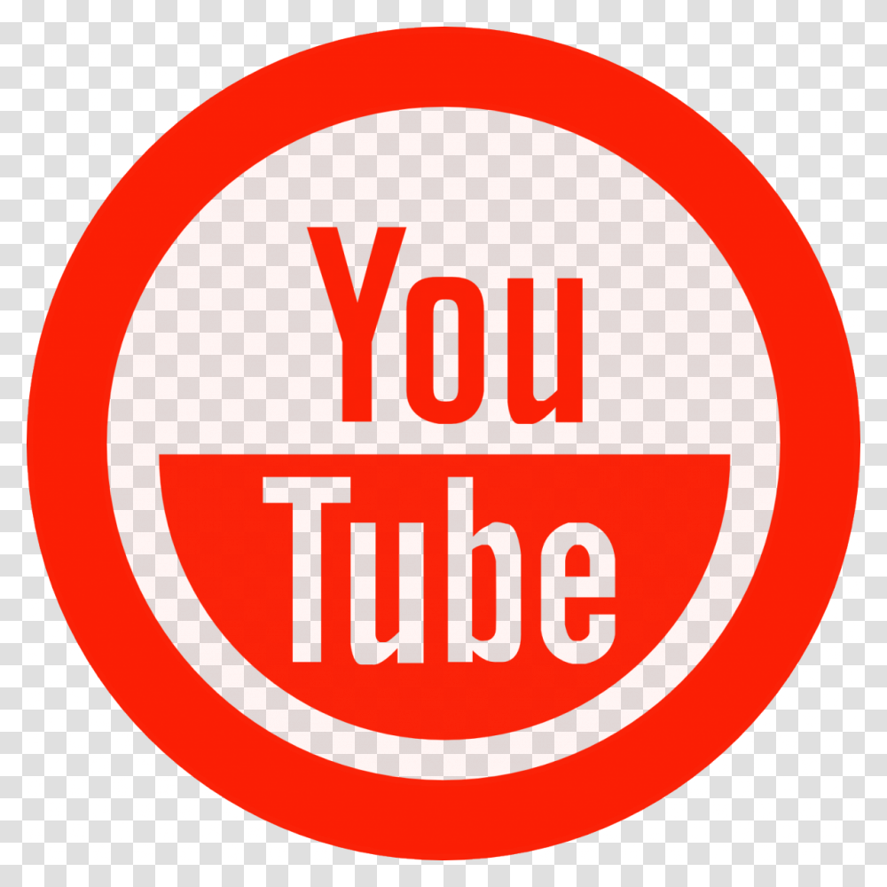 Youtube Circle Circle Youtube Logo, Trademark, Balloon Transparent Png