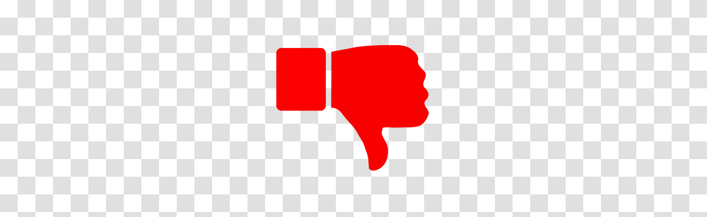 Youtube Dislike Red Clipart, Silhouette, Tool Transparent Png