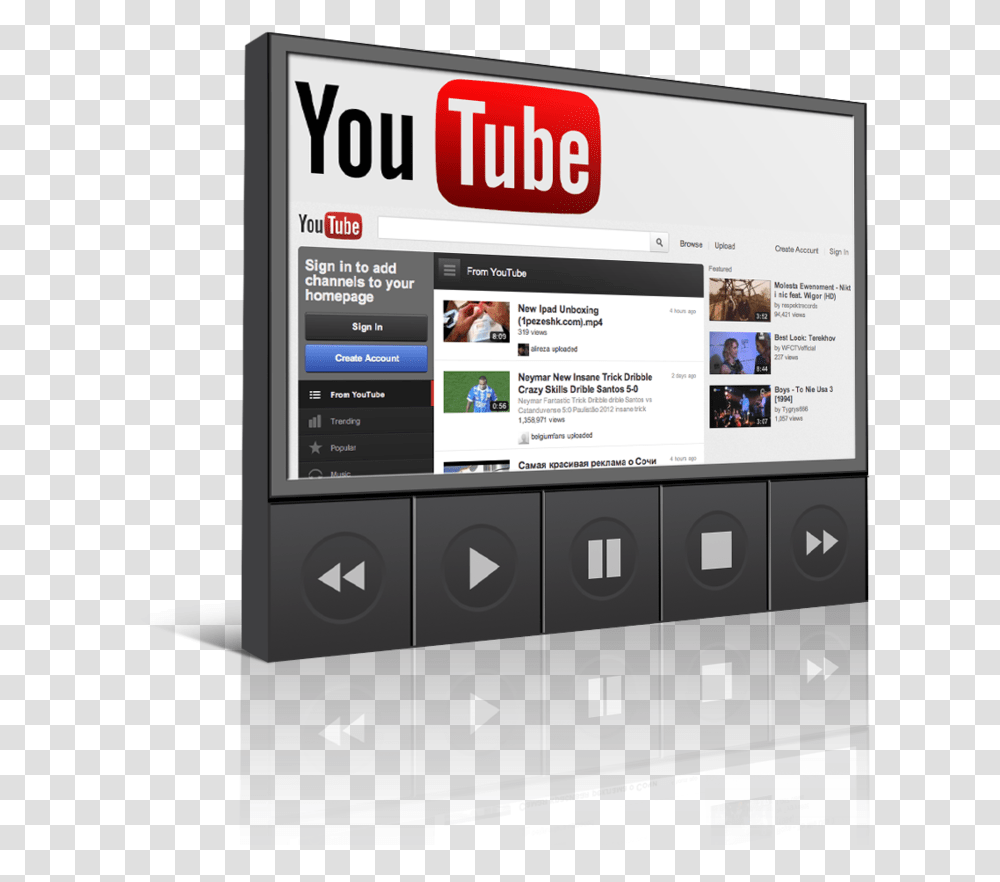 Youtube, Electronics, Person, Human, Computer Transparent Png