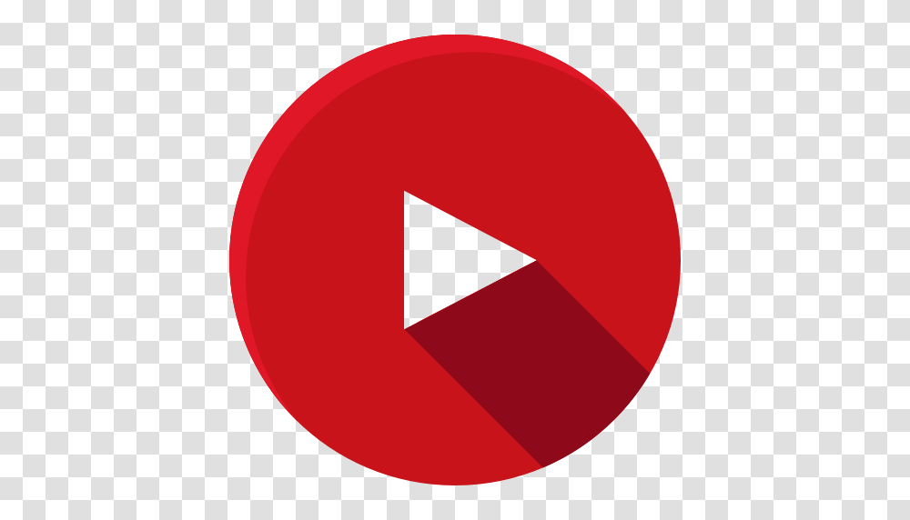 Youtube Flat Icon, Triangle Transparent Png